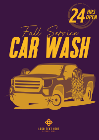 Car Wash Cleaning Service  Poster