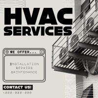 Y2K HVAC Service Instagram Post