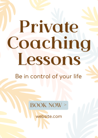 Private Coaching Poster