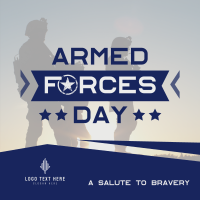 Armed Forces Day Instagram Post
