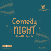 Comedy Night Instagram Post