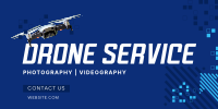 Drone Camera Service Twitter Post