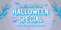 Halloween Special Sale Twitter Post