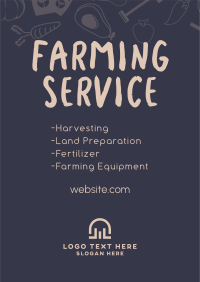 Farm Services Poster