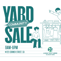 Community Yard Sale Instagram Post