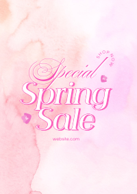 Special Spring Sale Poster