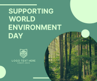 Supporting World Environment Day Facebook Post