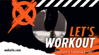 Start Gym Training Animation