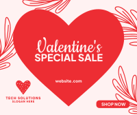 Valentine's Day Sale  Facebook Post
