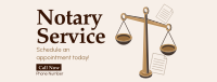 Professional Notary Services Facebook Cover Design
