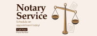 Professional Notary Services Facebook Cover Image Preview