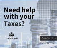 Need Tax Assistance? Facebook Post