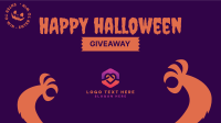 Happy Halloween Giveaway Facebook Event Cover