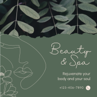 Beauty Spa Booking Instagram Post