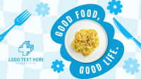 Retro Pop Food Quotes Animation
