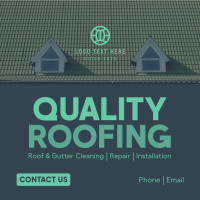 Trusted Quality Roofing Instagram Post