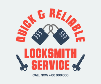 Locksmith Badge Facebook Post