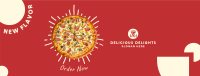Delicious Pizza Promotion Facebook Cover Image Preview