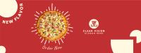 Delicious Pizza Promotion Facebook Cover Image Preview