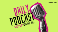 Daily Podcast Zoom Background