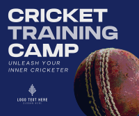 Cricket Training Camp Facebook Post Design