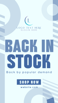 Corpo Back In Stock Instagram Reel Image Preview