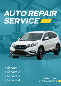 Auto Repair Service Flyer