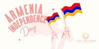 Celebrate Armenia Independence Twitter Post Design