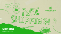 Modern Shipping Delivery Animation