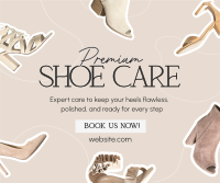 Premium Shoe Care Facebook Post Design