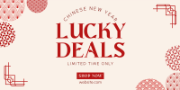 Chinese Lucky Deals Twitter Post