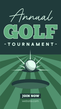 Clean Golf Tournament TikTok Video