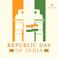 Republic Day of India Instagram Post
