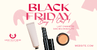 Beauty Products Black Friday Facebook Ad