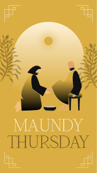 Maundy Thursday Washing of Feet Video