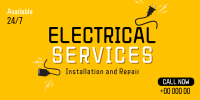 Electrical Service Twitter Post