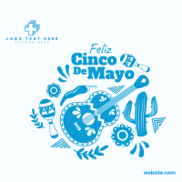 Feliz Cinco De Mayo Linkedin Post Design