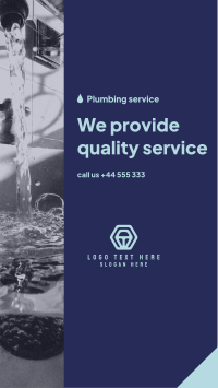 Plumbing Service Provider Instagram Story