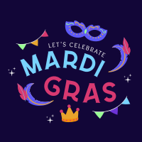 Mardi Gras Festival Linkedin Post