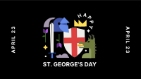 Happy St. George's Day  Facebook Event Cover