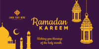 Ramadan Kareem Greetings Twitter Post