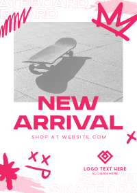 Urban Skateboard Shop Poster