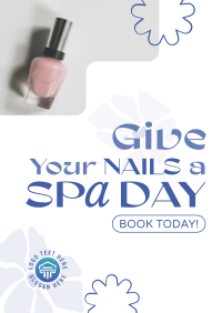 Nail Spa Day Poster