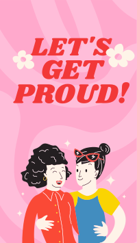 Let's Get Proud Facebook Story