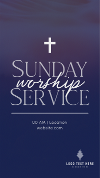 Blessed Sunday Service Instagram Reel