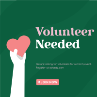 Volunteer Program Instagram Post example 4