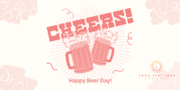 Cheery Beer Day Twitter Post