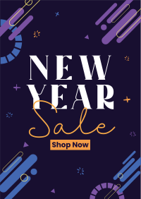 New Year Blob Sale Flyer