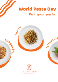 Pick Your Pasta Poster