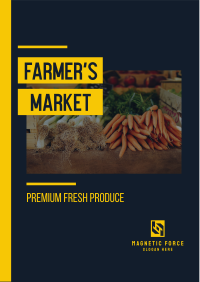 Premium Farmer's Market Flyer